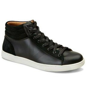 Men's Hi Top 9.5 Sneakers Black leather Malcom